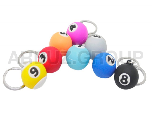 БРЕЛОК МЯЧИКИ С ЦИФРАМИ